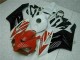 2004-2005 Red White Honda CBR1000RR Motorcycle Fairings Kits UK Factory 2004-2005 Red White Honda CBR1000RR Motorcycle Fairings Kits UK Factory