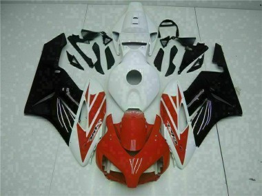 2004-2005 Red White Honda CBR1000RR Motorcycle Fairings Kits UK Factory