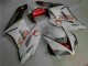 2004-2005 White Red Honda CBR1000RR Moto Fairings UK Factory