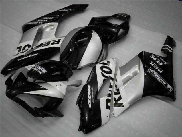 2004-2005 Black Silver Repsol Honda CBR1000RR Motorcycle Fairings Kit UK Factory 2004-2005 Black Silver Repsol Honda CBR1000RR Motorcycle Fairings Kit UK Factory