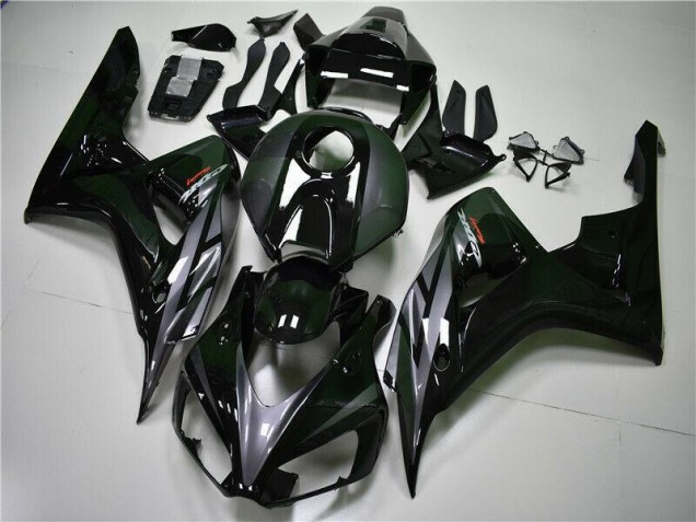2004-2005 Grey Black Honda CBR1000RR Motorbike Fairing Kits UK Factory