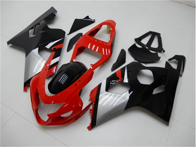 2004-2005 Red Black Suzuki GSXR 600/750 Motorbike Fairing Kits UK Factory 2004-2005 Red Black Suzuki GSXR 600/750 Motorbike Fairing Kits UK Factory