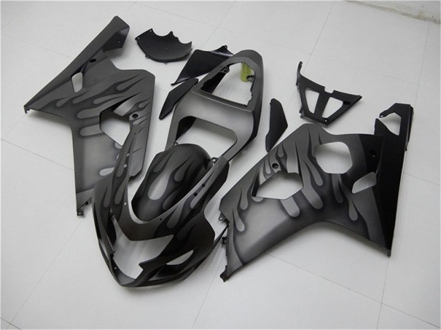 2004-2005 Black Grey Suzuki GSXR 600/750 Motorcylce Fairings UK Factory 2004-2005 Black Grey Suzuki GSXR 600/750 Motorcylce Fairings UK Factory