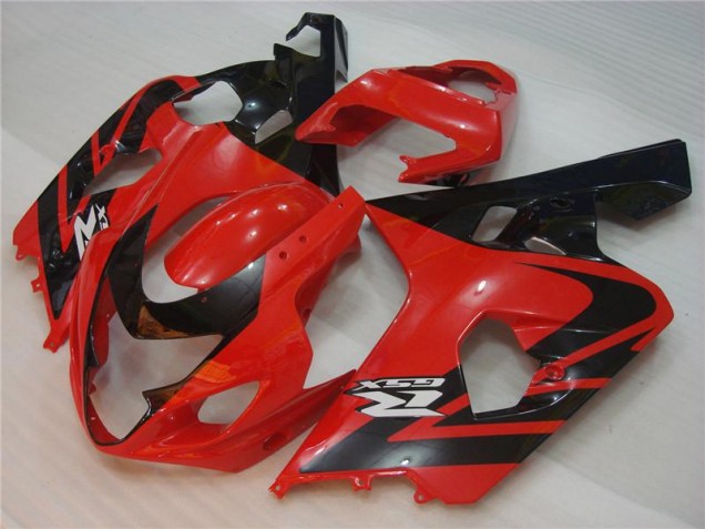 2004-2005 Red Black Suzuki GSXR 600/750 Motor Fairings UK Factory 2004-2005 Red Black Suzuki GSXR 600/750 Motor Fairings UK Factory