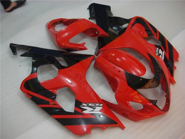 2004-2005 Red Black Suzuki GSXR 600/750 Motor Fairings UK Factory 2004-2005 Red Black Suzuki GSXR 600/750 Motor Fairings UK Factory