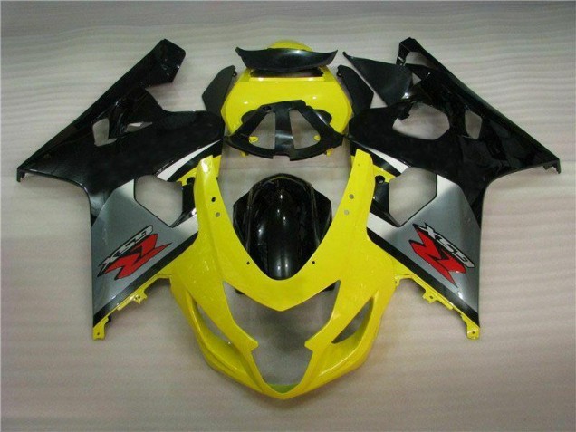2004-2005 Yellow Black Suzuki GSXR 600/750 Motorbike Fairing UK Factory