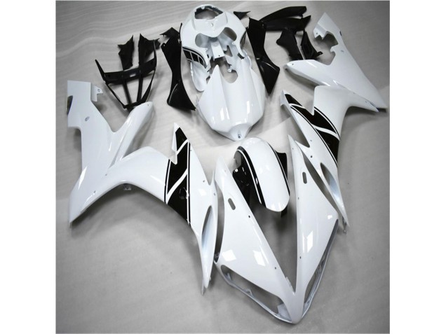 2004-2006 White Black Yamaha YZF R1 Motorcycle Fairing Kit UK Factory 2004-2006 White Black Yamaha YZF R1 Motorcycle Fairing Kit UK Factory