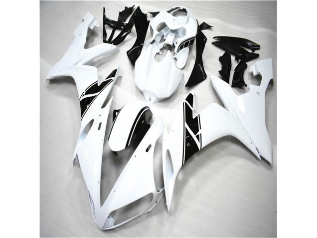 2004-2006 White Black Yamaha YZF R1 Motorcycle Fairing Kit UK Factory 2004-2006 White Black Yamaha YZF R1 Motorcycle Fairing Kit UK Factory