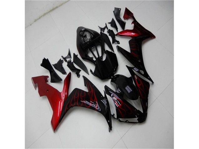 2004-2006 Red Black Yamaha YZF R1 Bike Fairing UK Factory 2004-2006 Red Black Yamaha YZF R1 Bike Fairing UK Factory