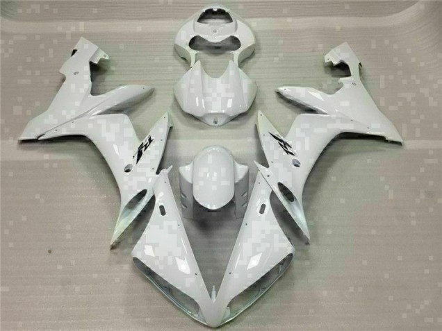 2004-2006 White Yamaha YZF R1 Motorbike Fairing Kits UK Factory 2004-2006 White Yamaha YZF R1 Motorbike Fairing Kits UK Factory