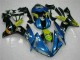 2004-2006 Blue Yamaha YZF R1 Motorcycle Replacement Fairings UK Factory