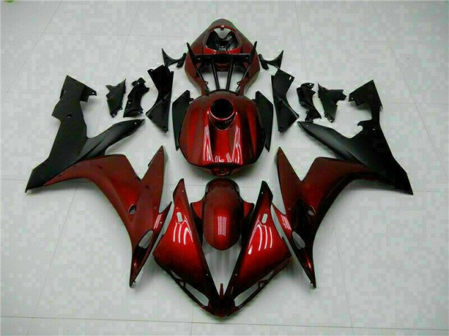 2004-2006 Red Black Yamaha YZF R1 Motorcycle Fairings UK Factory 2004-2006 Red Black Yamaha YZF R1 Motorcycle Fairings UK Factory