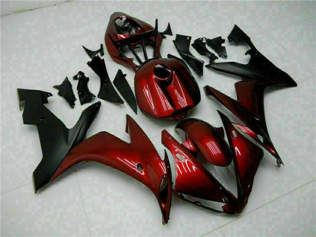 2004-2006 Red Black Yamaha YZF R1 Motorcycle Fairings UK Factory 2004-2006 Red Black Yamaha YZF R1 Motorcycle Fairings UK Factory