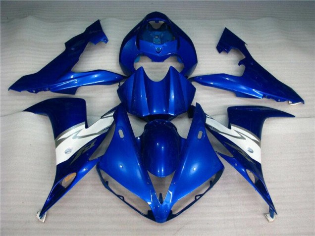2004-2006 Blue White Yamaha YZF R1 Bike Fairings UK Factory 2004-2006 Blue White Yamaha YZF R1 Bike Fairings UK Factory