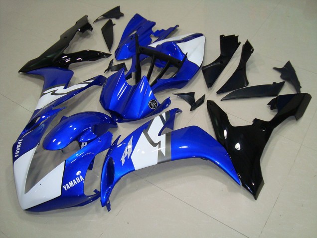 2004-2006 Blue Black White Yamaha YZF R1 Motorbike Fairing Kits UK Factory 2004-2006 Blue Black White Yamaha YZF R1 Motorbike Fairing Kits UK Factory