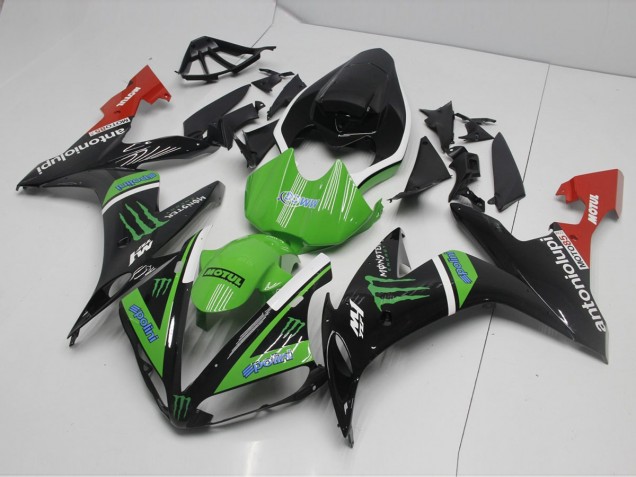 2004-2006 Monster Green Yamaha YZF R1 Motor Fairings UK Factory 2004-2006 Monster Green Yamaha YZF R1 Motor Fairings UK Factory