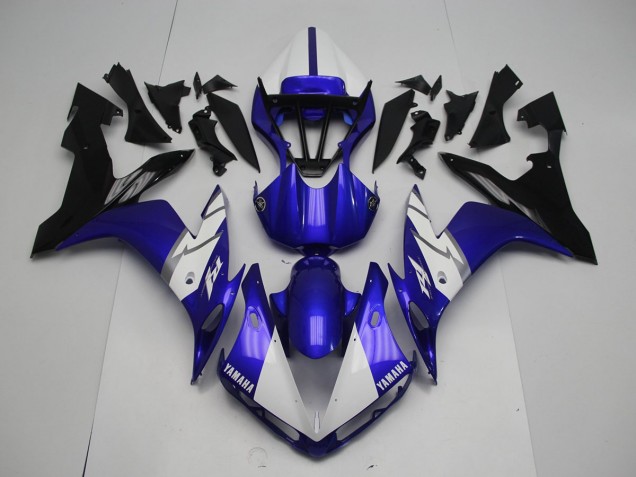 2004-2006 Blue Black Yamaha YZF R1 Motorcycle Fairings UK Factory 2004-2006 Blue Black Yamaha YZF R1 Motorcycle Fairings UK Factory