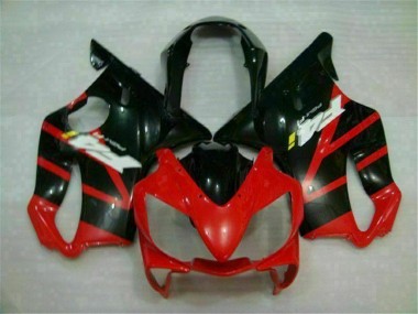 2004-2007 Red Black Honda CBR600 F4i Motorcycle Fairings Kits UK Factory
