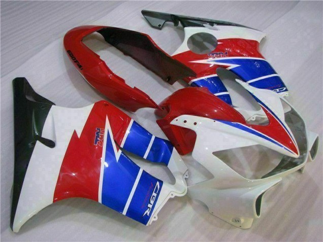 2004-2007 White Red Honda CBR600 F4i Motorcyle Fairings UK Factory