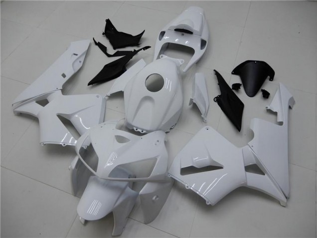 2005-2006 Glossy White Honda CBR600RR Replacement Motorcycle Fairings UK Factory 2005-2006 Glossy White Honda CBR600RR Replacement Motorcycle Fairings UK Factory
