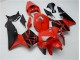 2005-2006 Red Black Honda CBR600RR Motorcycle Fairings Kits UK Factory