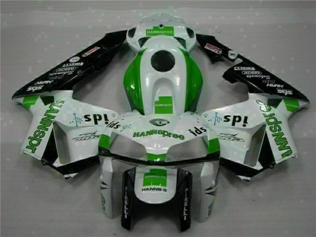 2005-2006 Green Honda CBR600RR Motor Bike Fairings UK Factory 2005-2006 Green Honda CBR600RR Motor Bike Fairings UK Factory