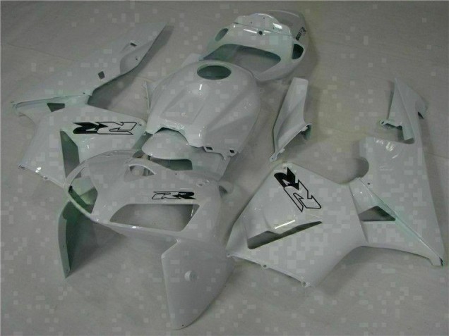 2005-2006 White Honda CBR600RR Replacement Motorcycle Fairings UK Factory 2005-2006 White Honda CBR600RR Replacement Motorcycle Fairings UK Factory