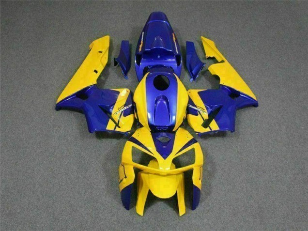 2005-2006 Yellow Honda CBR600RR Replacement Fairings UK Factory 2005-2006 Yellow Honda CBR600RR Replacement Fairings UK Factory