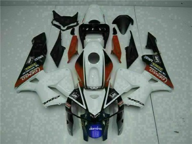 2005-2006 White Red Black Lee Honda CBR600RR Motorbike Fairing UK Factory
