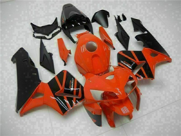 2005-2006 Orange Honda CBR600RR Motor Bike Fairings UK Factory