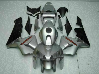 2005-2006 Silver Honda CBR600RR Bike Fairing Kit UK Factory