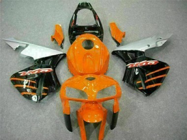 2005-2006 Black Orange Honda CBR600RR Motorcycle Replacement Fairings UK Factory