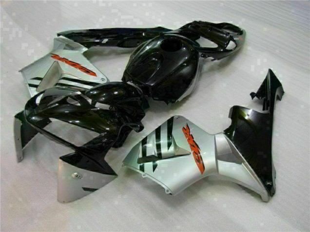 2005-2006 Glossy Black Honda CBR600RR Motor Bike Fairings UK Factory