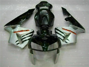 2005-2006 Glossy Black Honda CBR600RR Motor Bike Fairings UK Factory