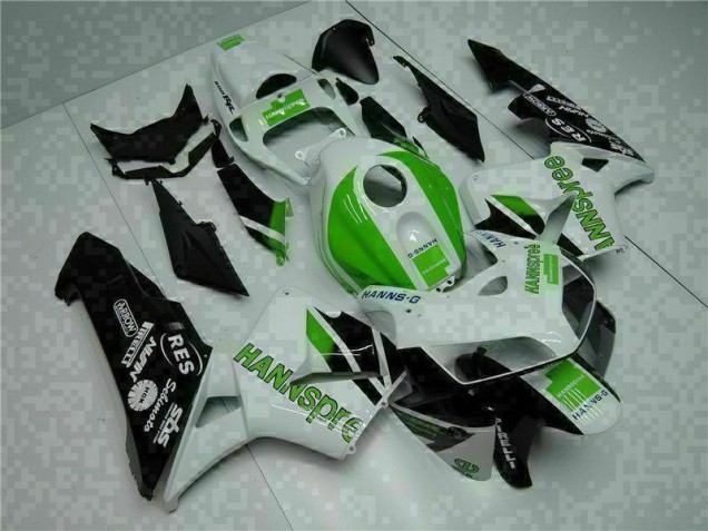 2005-2006 Green Honda CBR600RR Replacement Motorcycle Fairings UK Factory