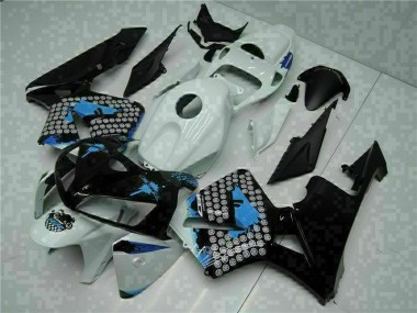 2005-2006 Black Honda CBR600RR Motorcycle Fairings Kits UK Factory