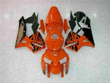 2005-2006 Orange Honda CBR600RR Motor Fairings UK Factory