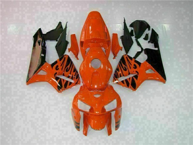 2005-2006 Orange Honda CBR600RR Motor Fairings UK Factory