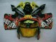 2005-2006 Black Red Yellow 46 Honda CBR600RR Motorcycle Fairing UK Factory 2005-2006 Black Red Yellow 46 Honda CBR600RR Motorcycle Fairing UK Factory