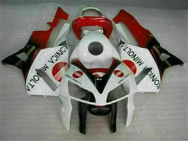 2005-2006 White Honda CBR600RR Motorcycle Fairing Kits UK Factory