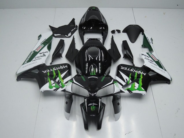 2005-2006 Black Monster Honda CBR600RR Motorcycle Fairing UK Factory