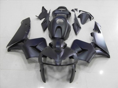 2005-2006 Matte Black Honda CBR600RR Motorcycle Fairing Kits UK Factory