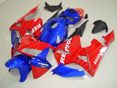 2005-2006 Spider Man Repsol Honda CBR600RR Motorcycle Fairing Kits UK Factory