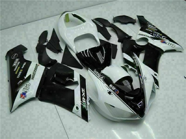 2005-2006 Red Black Kawasaki ZX6R Motorcycle Fairing UK Factory 2005-2006 Red Black Kawasaki ZX6R Motorcycle Fairing UK Factory