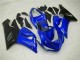 2005-2006 Blue Kawasaki ZX6R Motorcycle Fairing Kit UK Factory