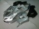2005-2006 Silver Black Kawasaki ZX6R Motorcycle Fairing Kit UK Factory 2005-2006 Silver Black Kawasaki ZX6R Motorcycle Fairing Kit UK Factory