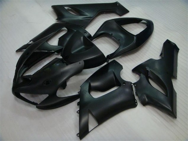 2005-2006 Matte Black Kawasaki ZX6R Bike Fairing UK Factory 2005-2006 Matte Black Kawasaki ZX6R Bike Fairing UK Factory