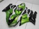 2005-2006 Green Kawasaki ZX6R Motorcycle Bodywork UK Factory 2005-2006 Green Kawasaki ZX6R Motorcycle Bodywork UK Factory