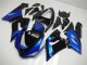 2005-2006 Blue Black Kawasaki ZX6R Motorcycle Fairing Kits UK Factory 2005-2006 Blue Black Kawasaki ZX6R Motorcycle Fairing Kits UK Factory