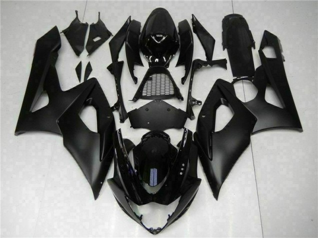 2005-2006 Black Suzuki GSXR 1000 Motorcycle Fairings Kits UK Factory 2005-2006 Black Suzuki GSXR 1000 Motorcycle Fairings Kits UK Factory